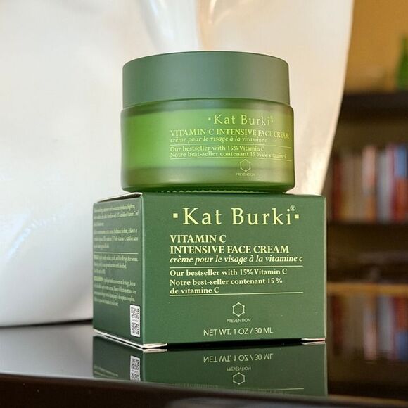 BNIB KAT BURKI 15% Stabilized Vitamin C Intensive Face Cream Brightening Firming - Picture 8 of 12